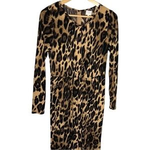 HOT‎ IN HOLLYWOOD Leopard Dress Size Medium